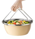 Stainless Steel Dish Clipper, 7.3"x3.3"(18.5x8.5cm) (144 pc/ctn)
