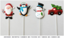 Metal Christmas Stake, 12x60cm (1PC/opp bag
24PCS/CTN)