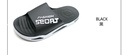 Men Summer Slippers, Black (24 pair/ctn)