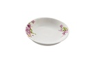 3.9" Porcelain Sauce Plate, Pink Flower (360 pc/ctn)