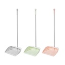 33"H Dustpan, Iron Handle with Plastic Coating, Mixed Colors (12 pc/ctn)