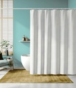 70 x 72" WHITE PVC SHOWER CURTAIN 83 GSM (24 pcs/ctn)