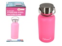 350ml Pink Double Wall Stainless Steel Flask (12 pcs/ctn)