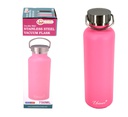 750ml Pink Double Wall Stainless Steel Flask (12 pcs/ctn)
