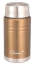 750ml Gold Double Wall Stainless Steel Flask (12 pcs/ctn)