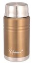 750ml Gold Double Wall Stainless Steel Flask (12 pcs/ctn)