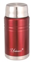 750ml Red Double Wall Stainless Steel Flask (12 pcs/ctn)