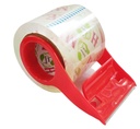 27 Yard(25m) x 2" Crystal Clear Stationery Tape with Dispenser (192 pcs/ctn)