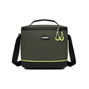 10 LT Large Capacity Picnic Cooler Bag, 26x18x23cm, Black/Green (72 pc/ctn)