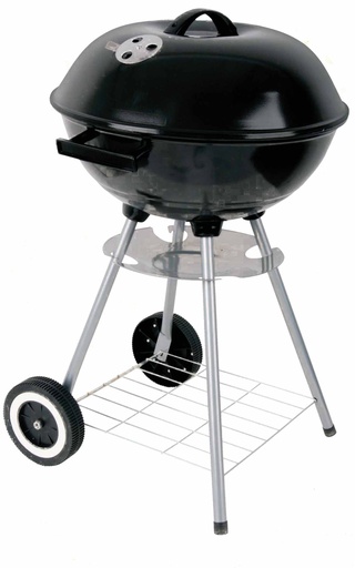 [1115] 17&quot; Chrome Plated Charcoal Barbeque Grill (1 pcs/ctn)