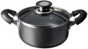 8QT Non-Stick Pfluon Coated Sauce Pot w Glass Lid (6 pcs/ctn