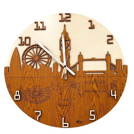 [CL163] Wooden Big Ben Design Clock (1 pcs/ctn)