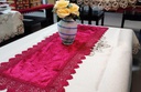16"x45" Red Lace Table Cloth (144 pcs/ctn)