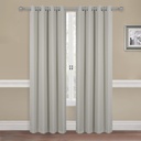 54"x84" 100% Blackout Gray Window Curtain (12 pcs/ctn)