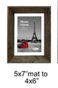 5"x7" MDF Black Picture Frame (8 pcs/ctn)