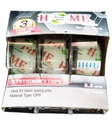 3 pc 8 Yard x 0.75" Clear Stationary Tape with Dispenser (24 sets/ctn)