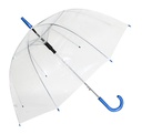 23" Straight Auto Open Umbrella, Blue Handle (48 pcs/ctn)