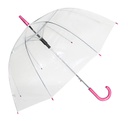 23" Straight Auto Open Umbrella, Red Handle (48 pcs/ctn)