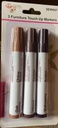 3 pc Furniture Touch-Up Marker Set (192 sets/ctn)