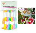 9 Yard Embroidered Floss, Mixed Colors (288 pcs/ctn)