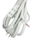 12 Feet 2 Conductor Indoor Extension Cord (80 pc/ctn)