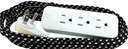 8 Feet 3 Outlet Power Strip (24 pcs/ctn)