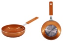 5.5" Gold Wide Edge Frying Pan, Induction Compatible Bottom (24 pcs/ctn)