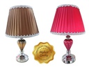 11.5"x5" Elegant Table Lamp, Mixed Colors (12 pcs/ctn)