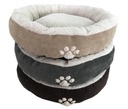 18.5" Small Round Plush Pet Bed (12 pcs/ctn)