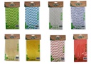 50 pc Paper Straws Pack (100 pcs/ctn)
