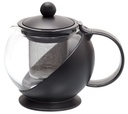 750ml Glass Kettle with Filter, Mixed Colors (12 pcs/ctn)