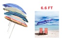 6.6 FT (200cm) Beach Umbrella, 210D Polyester (8 pc/ctn)