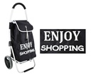 Aluminum Shopping Cart with Polyester Bag (6 pcs/ctn)