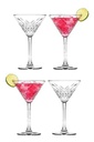 4 pc 220ml  Martini Glass Set (4 sets/ctn)