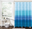 70x72" Shower Curtain, w. 12  Metal Grommets (12 pc/ctn)