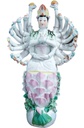 Thousand-Hand Guan Yin Buddha Ceramic Statue (4 pcs/ctn)